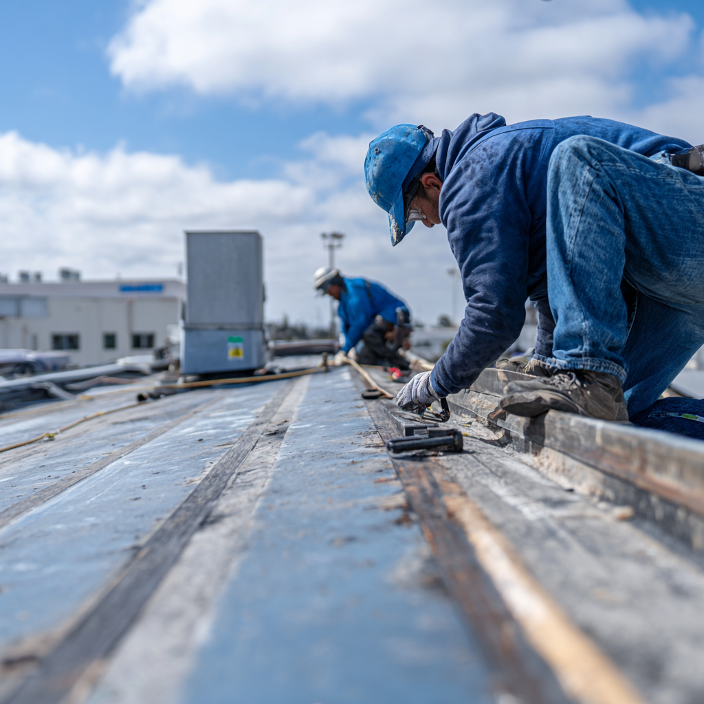 commercial building roofers